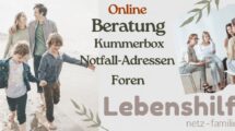 Lebenshilfe - Beratungsangebote für Eltern und Jugendliche