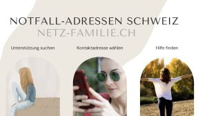 Beratungsstellen & Notfalladressen in der Schweiz - für Kinder, Jugendliche und Eltern