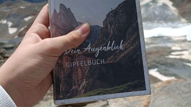 Gipfelbuch Top of Tirol