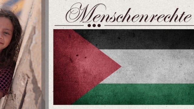 Solidarität mit Palästina