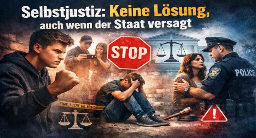 Selbstjustiz ist keine Lösung: Erfahre, warum Regeln wichtiger sind als Rache