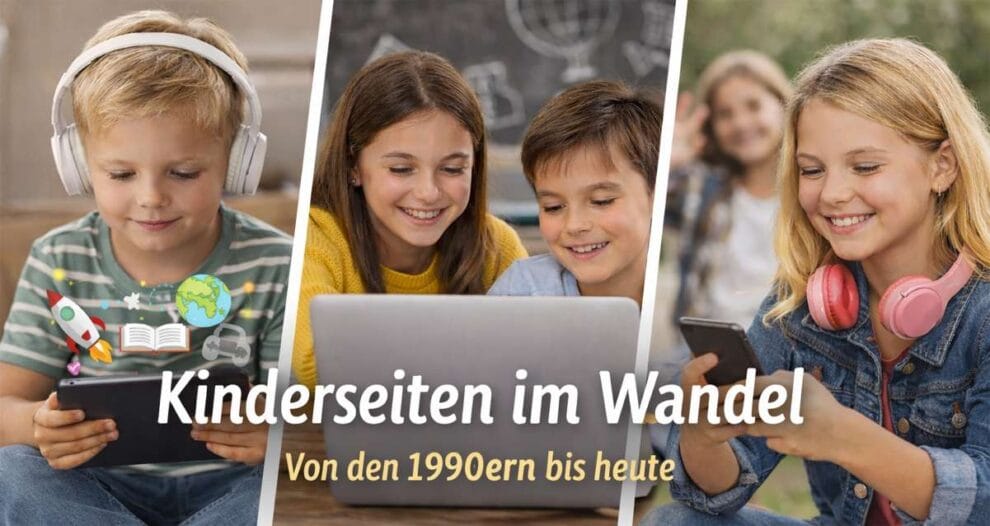 Kinderseiten im Wandel von den 1990er Jahren bis heute. Kinderwebseiten zwischen Kinder-Apps und Social Media