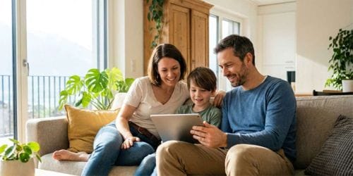 Elternportal mit Familienwegweiser für einen gelungenen Familienalltag