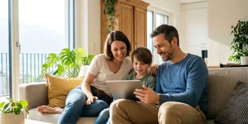 Elternportal mit Familienwegweiser für einen gelungenen Familienalltag