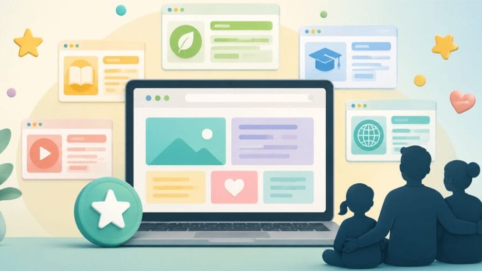 Empfehlenswerte Webseiten - Tipps von netz-familie.ch