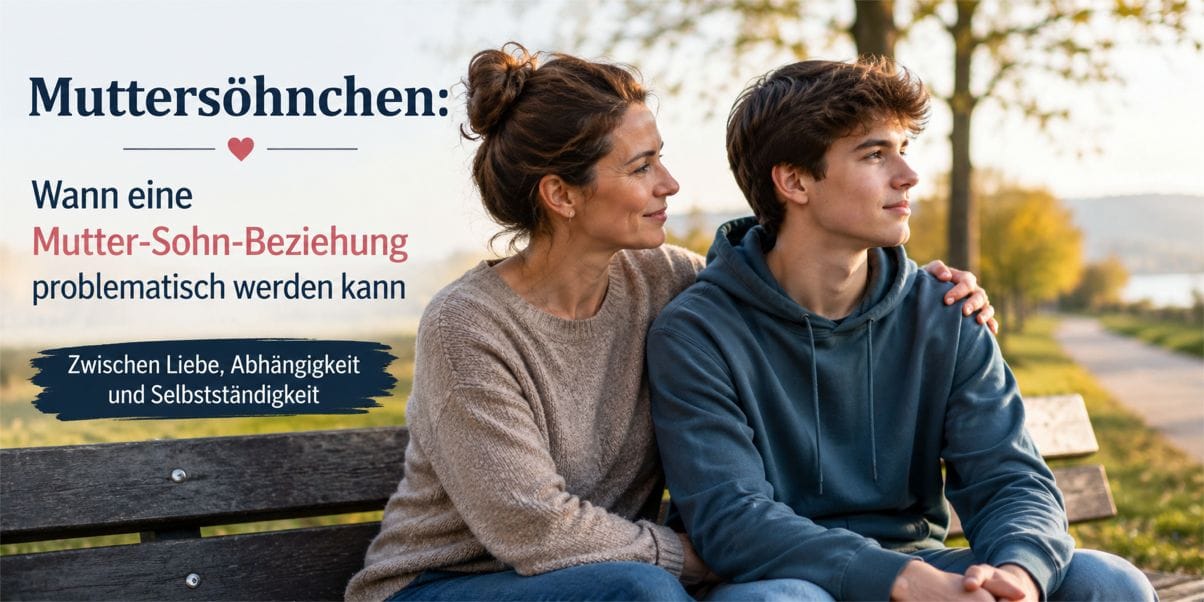 Muttersöhnchen: Wann eine enge Mutter-Sohn-Beziehung problematisch werden kann